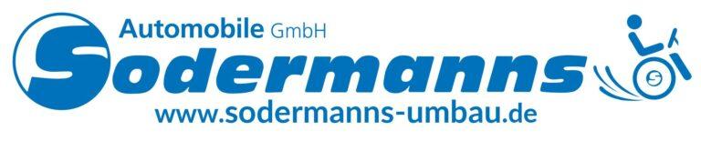 Logo Automobile GmbH Sodermanns mit Zusatz der Email Adresse www.sodermanns-umbau.de