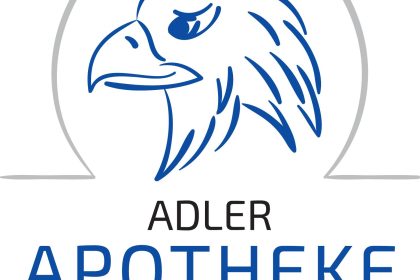 Adler Apotheke Logo und Slogan
