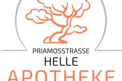 Priamosstrasse Helle Apotheke Logo und Slogan Einfach gut für mich!
